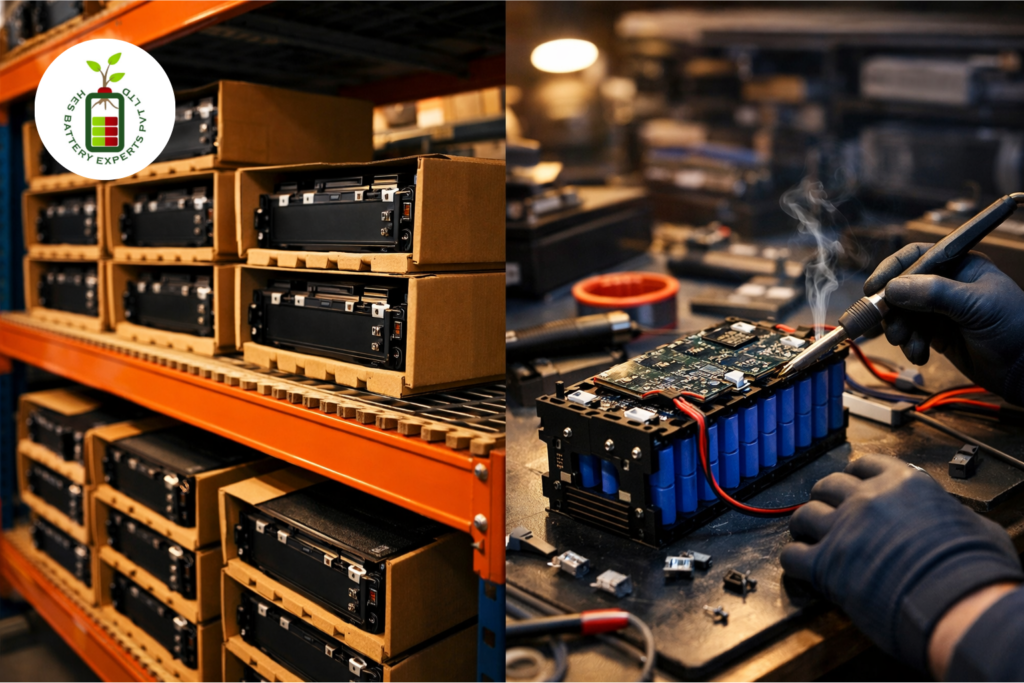 Lithium battery supplier vs producer in India - HES Battery Experts