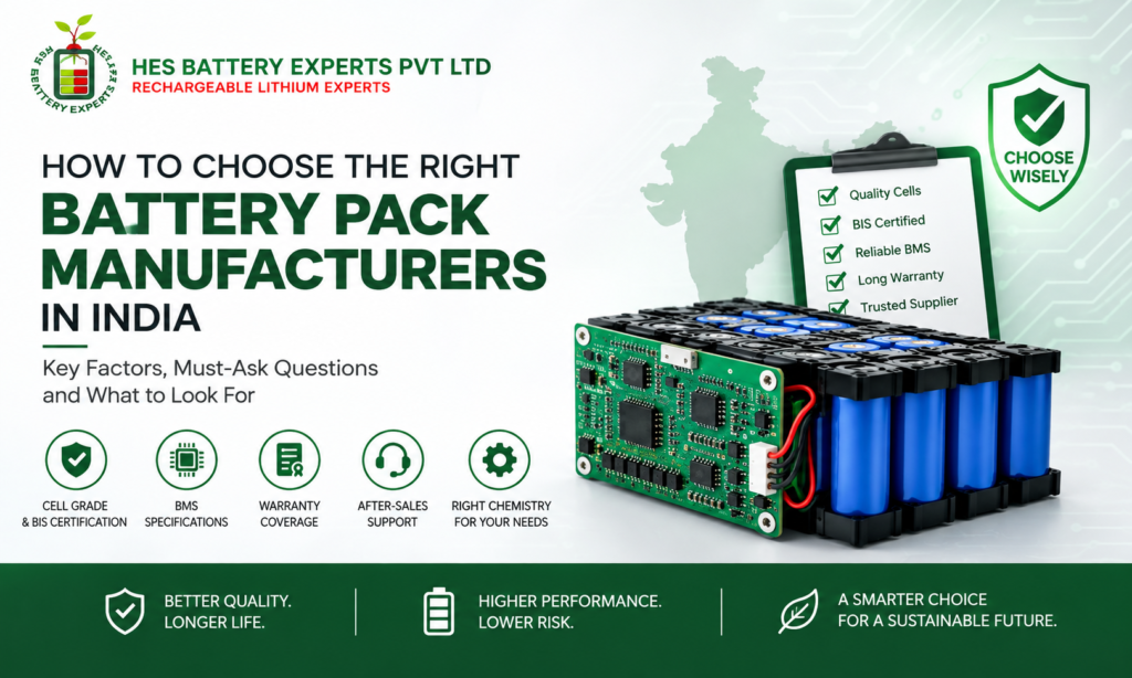 battery pack manufacturers in india