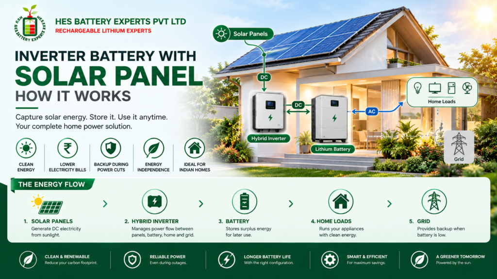 Inverter Battery with Solar Panel: Complete Guide